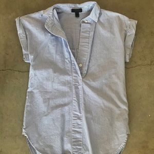 SOLD J. Crew Short Sleeve Button Shirt